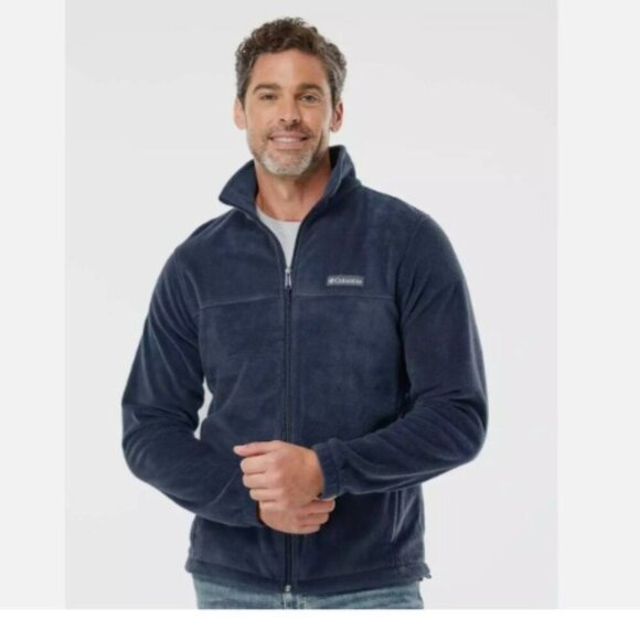 Columbia Other - NWOT NEW columbia Fleece Jacket Men's Size L Blue Full Zip